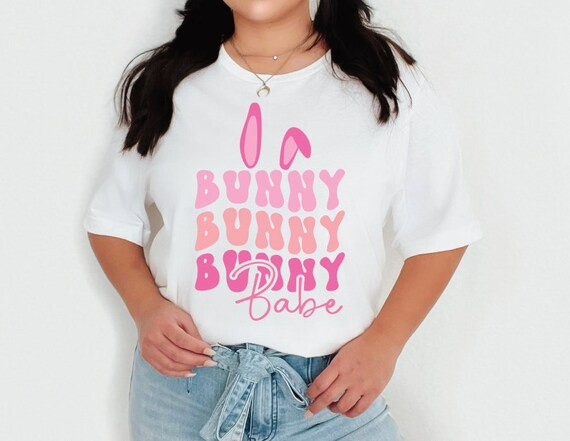 Bunny Babe Tee  Easter Shirt  Easter Bunny Shirt  Cute | Etsy | Etsy (US)