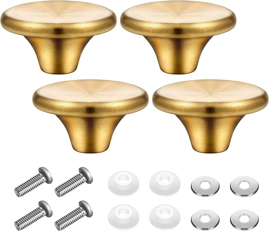 4 Sets Dutch Oven Knob Stainless Steel Replacement Knob Pot Lid Handle Compatible with Le Creuset... | Amazon (US)