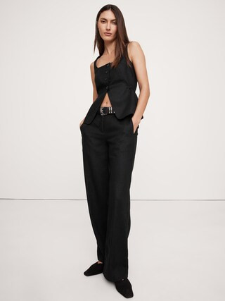 The Everyday Wide-Leg Linen Pant | Banana Republic (CA)