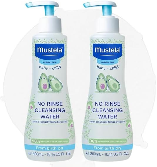 Mustela No Rinse Cleansing Water - Gentle Micellar Water for Baby's Delicate Skin - 98% Natural I... | Amazon (UK)