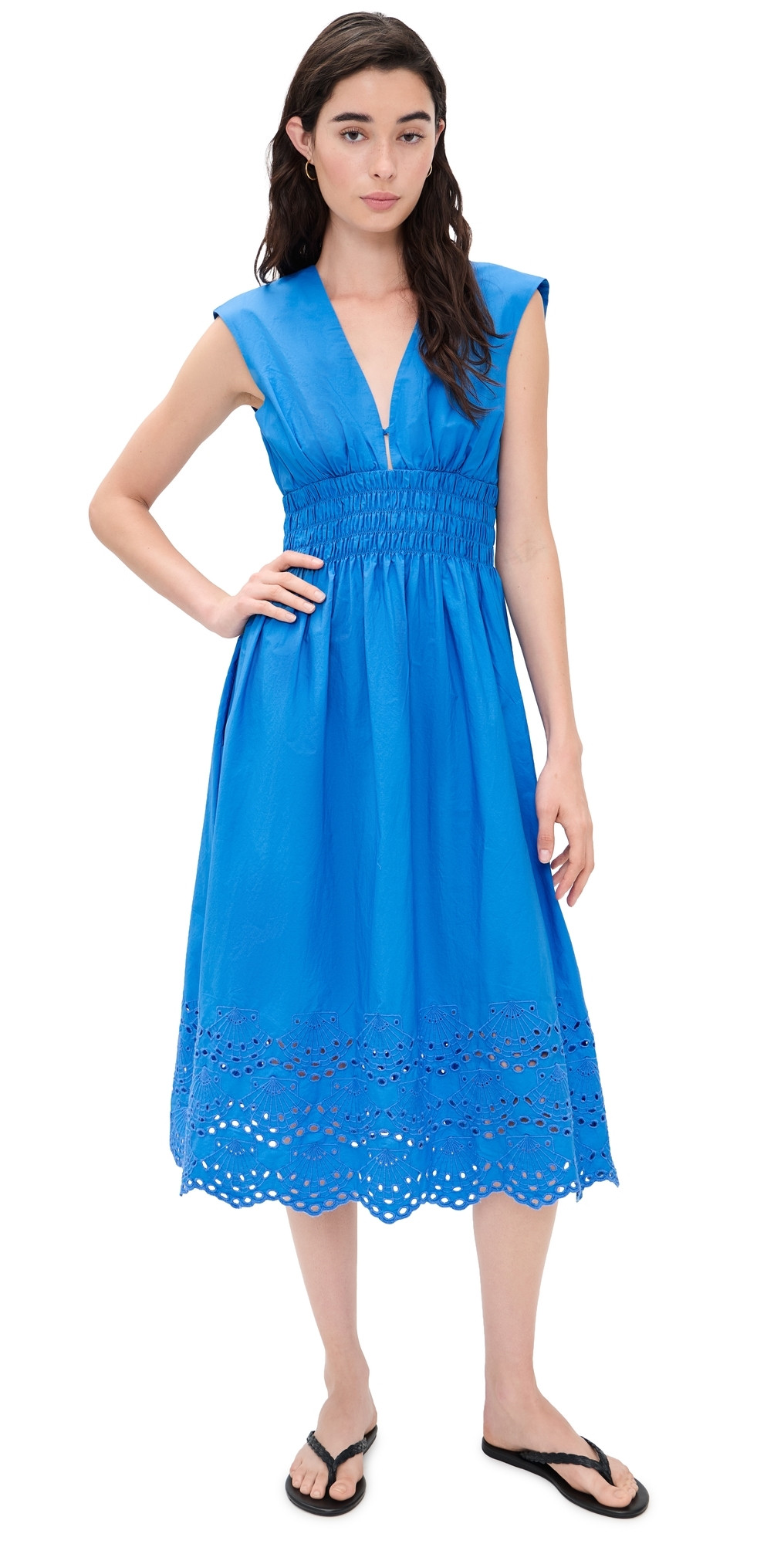 RAILS Roxanne Dress Harbor Blue XXS | Shopbop