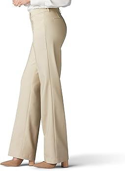 Lee Women's Flex Motion Regular Fit Trouser Pant | Amazon (US)