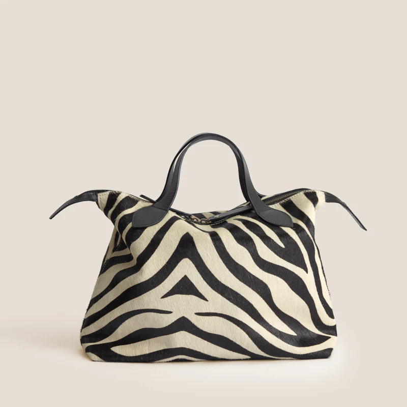 Charlie - Black & Cream Zebra | Parker Thatch