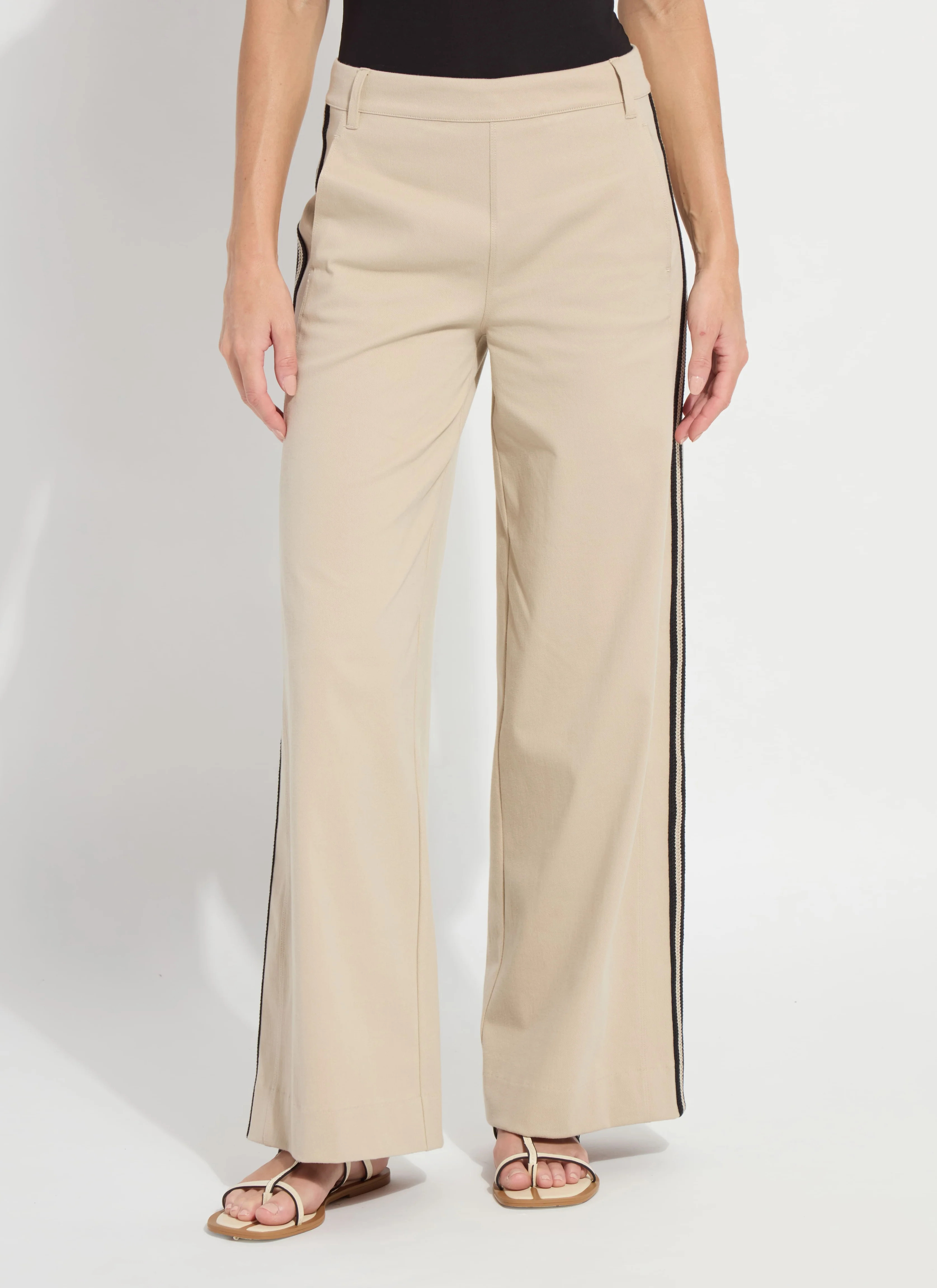 Brinne Side Stripe Trouser (31" Inseam) | Lysse NY
