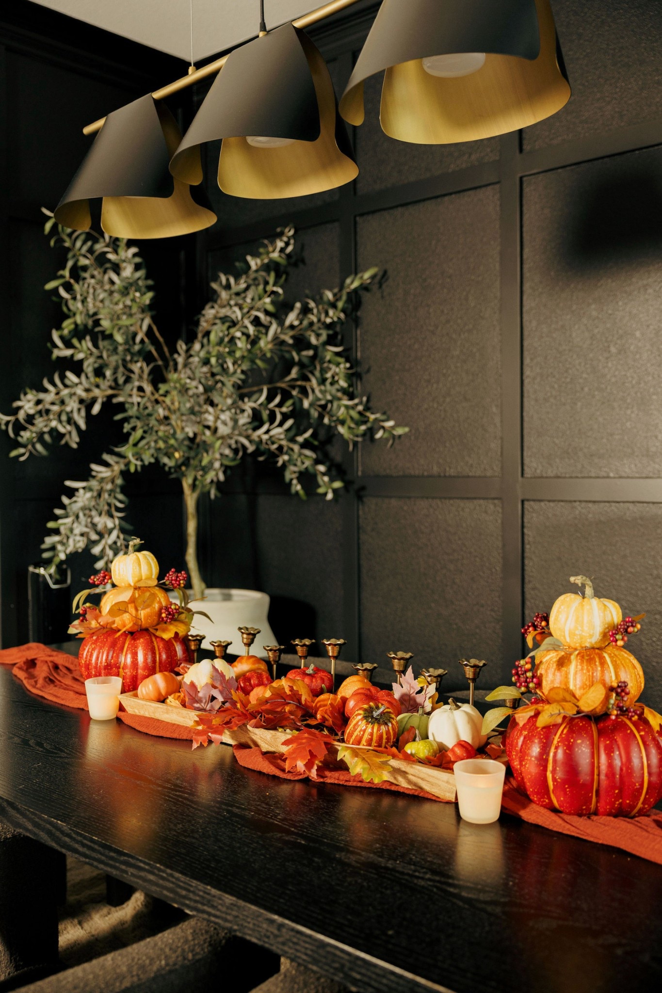 Our fall table decor! Love how simple but still festive it is!

#LTKHome #LTKFindsUnder100