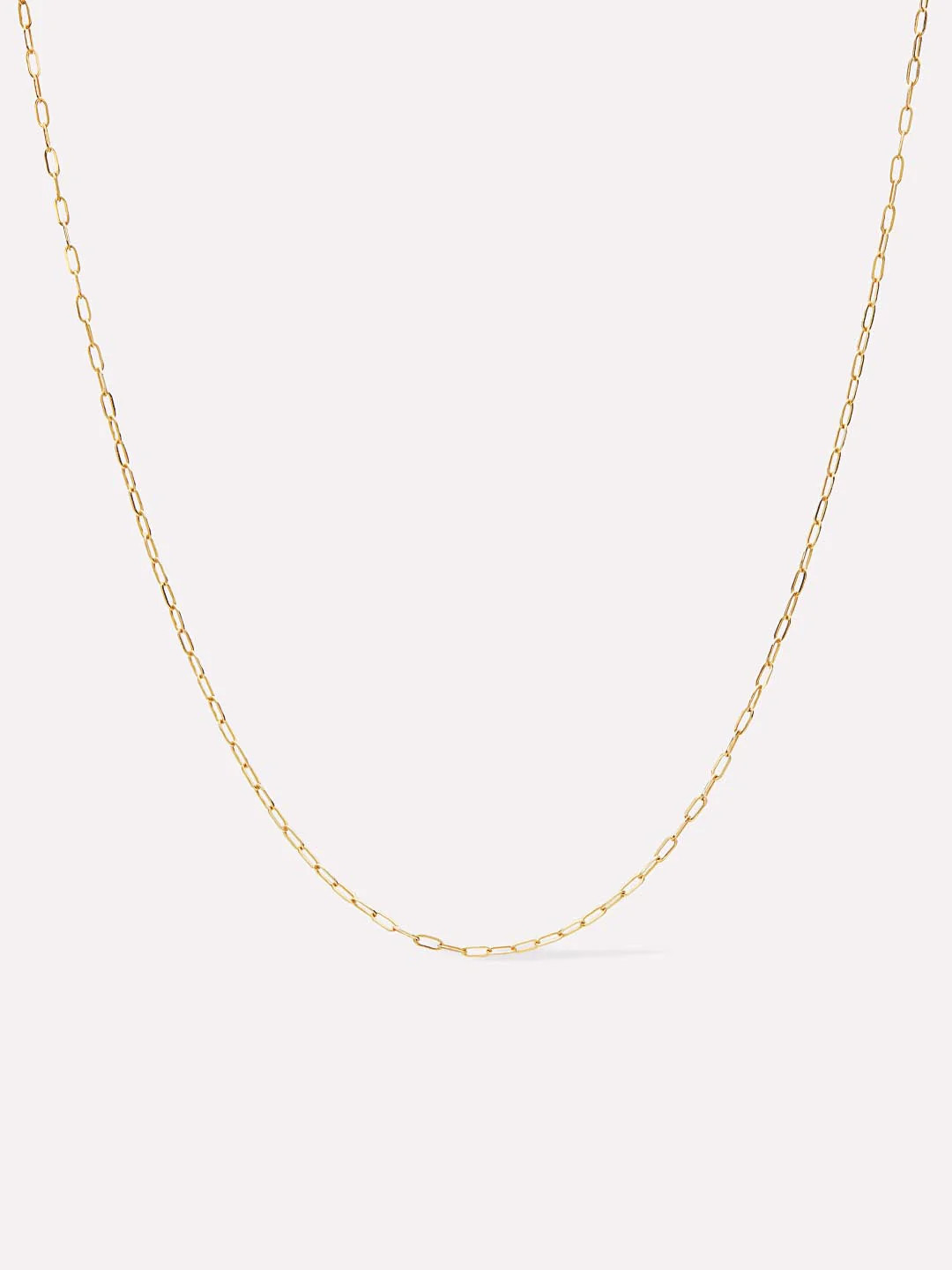 Gold Paperclip Necklace | Ana Luisa
