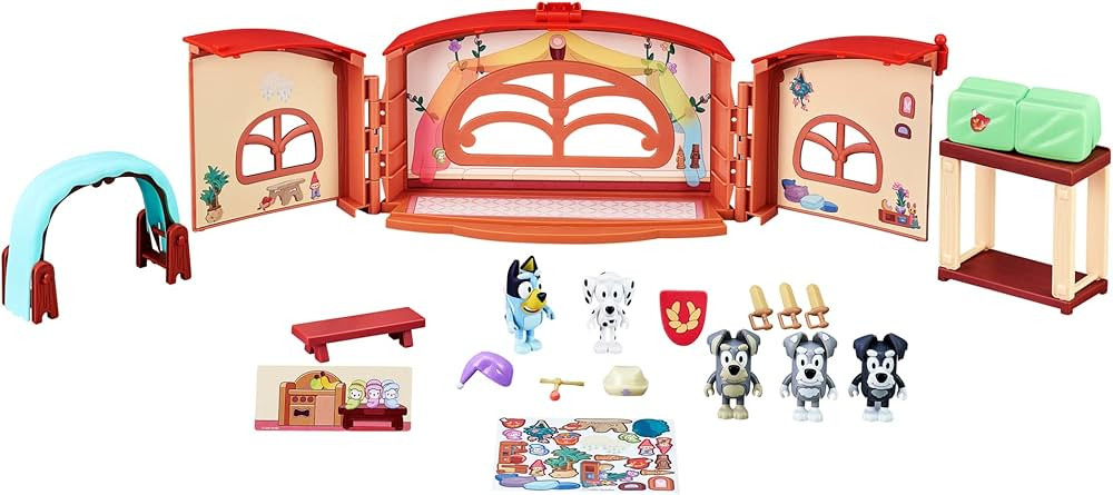 Bluey School Playset with Mates School Playset with 5 Figures - Chloe, The Terriers Amazon Exclus... | Amazon (US)