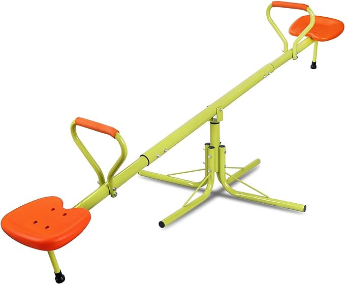 Nova Microdermabrasion Kids Seesaw Swivel Teeter-Totter Home Playground Equipment, 360 Degrees Ro... | Amazon (US)