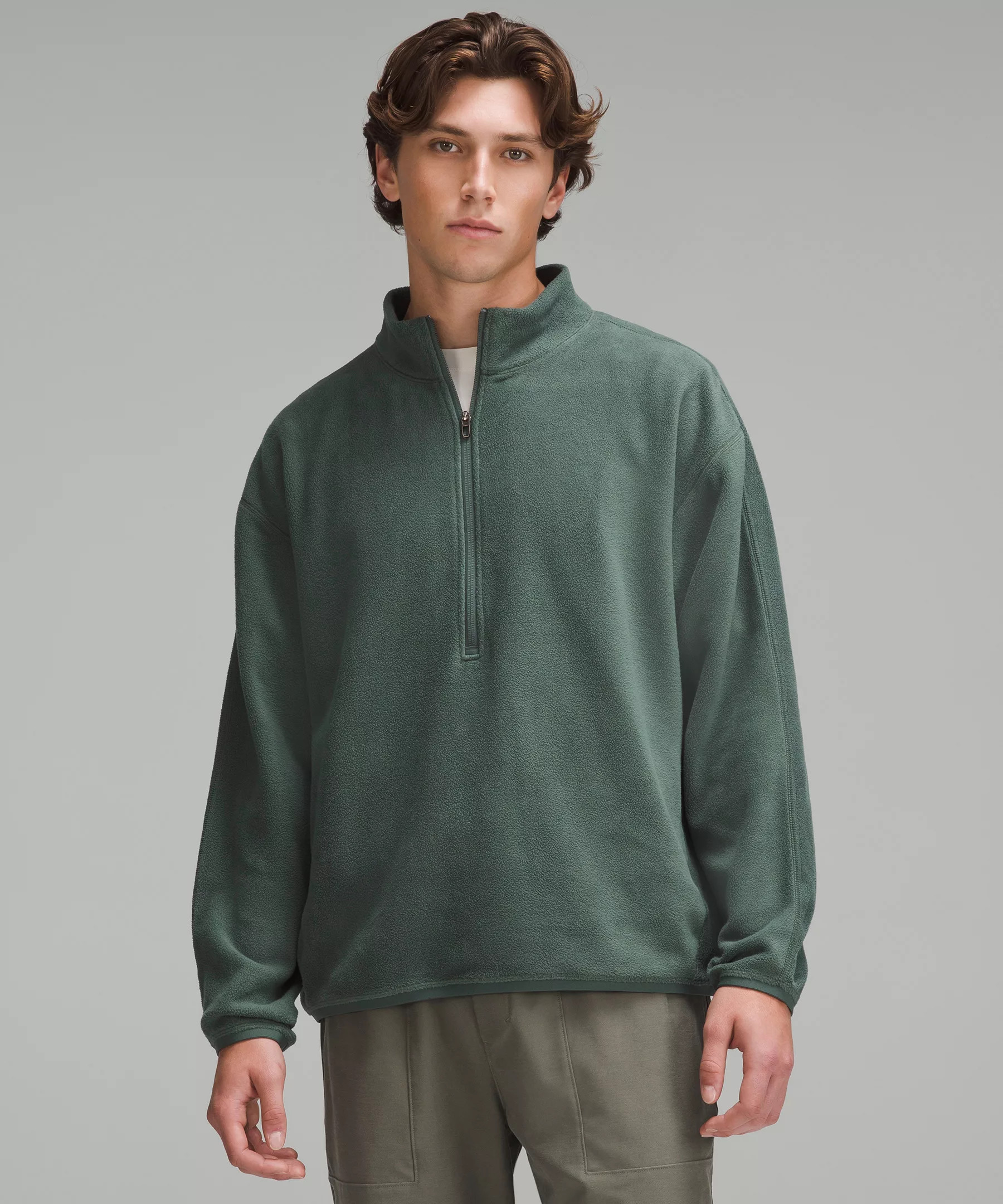 Oversized-Fit Fleece Half Zip | Lululemon (US)