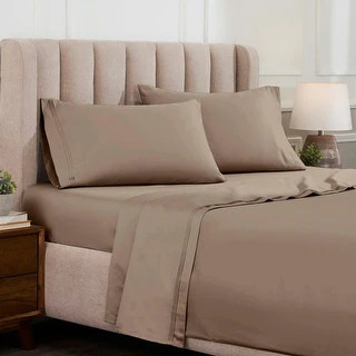 Superior 100% Egyptian Cotton 1500 Thread Count Sheet Set-Certified, Luxury Solid Bedding - Bed B... | Bed Bath & Beyond