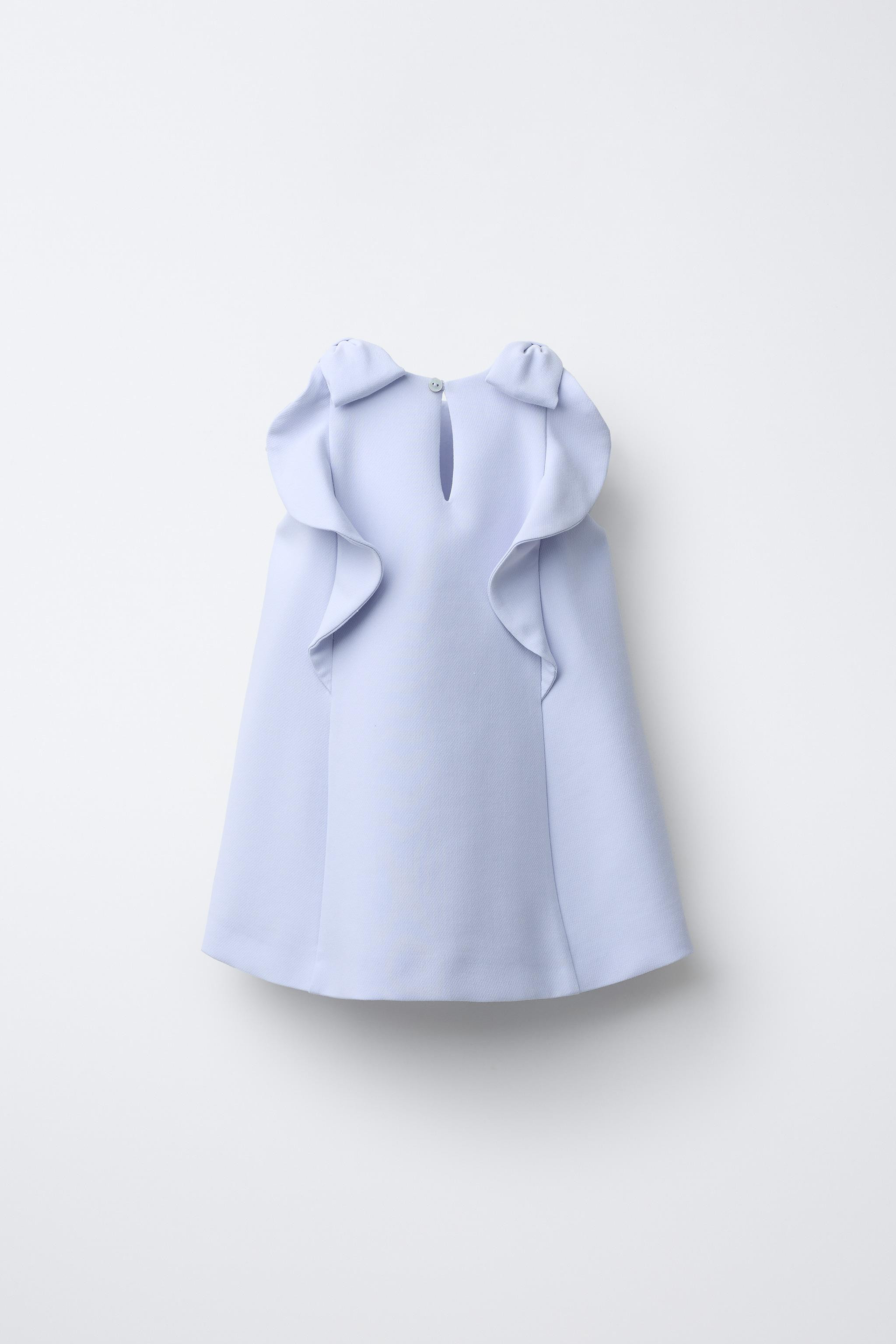 RUFFLED AND BOW DRESS | Zara US