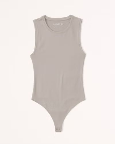 Seamless Fabric Tank Bodysuit | Abercrombie & Fitch (US)