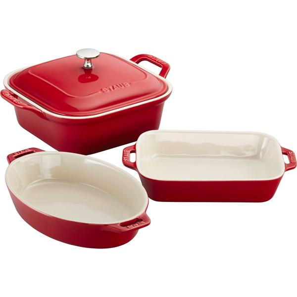 Staub Stoneware 4-Piece Baking Dish Set | Sur La Table