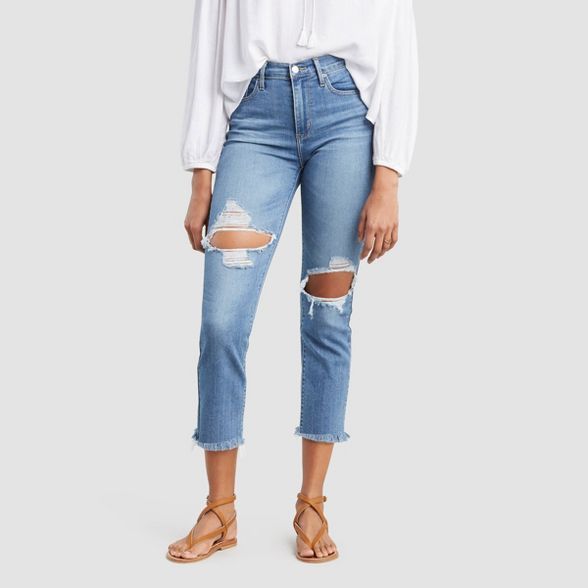 Levi's® Women's 724™ High-Rise Straight Cropped Jeans | Target