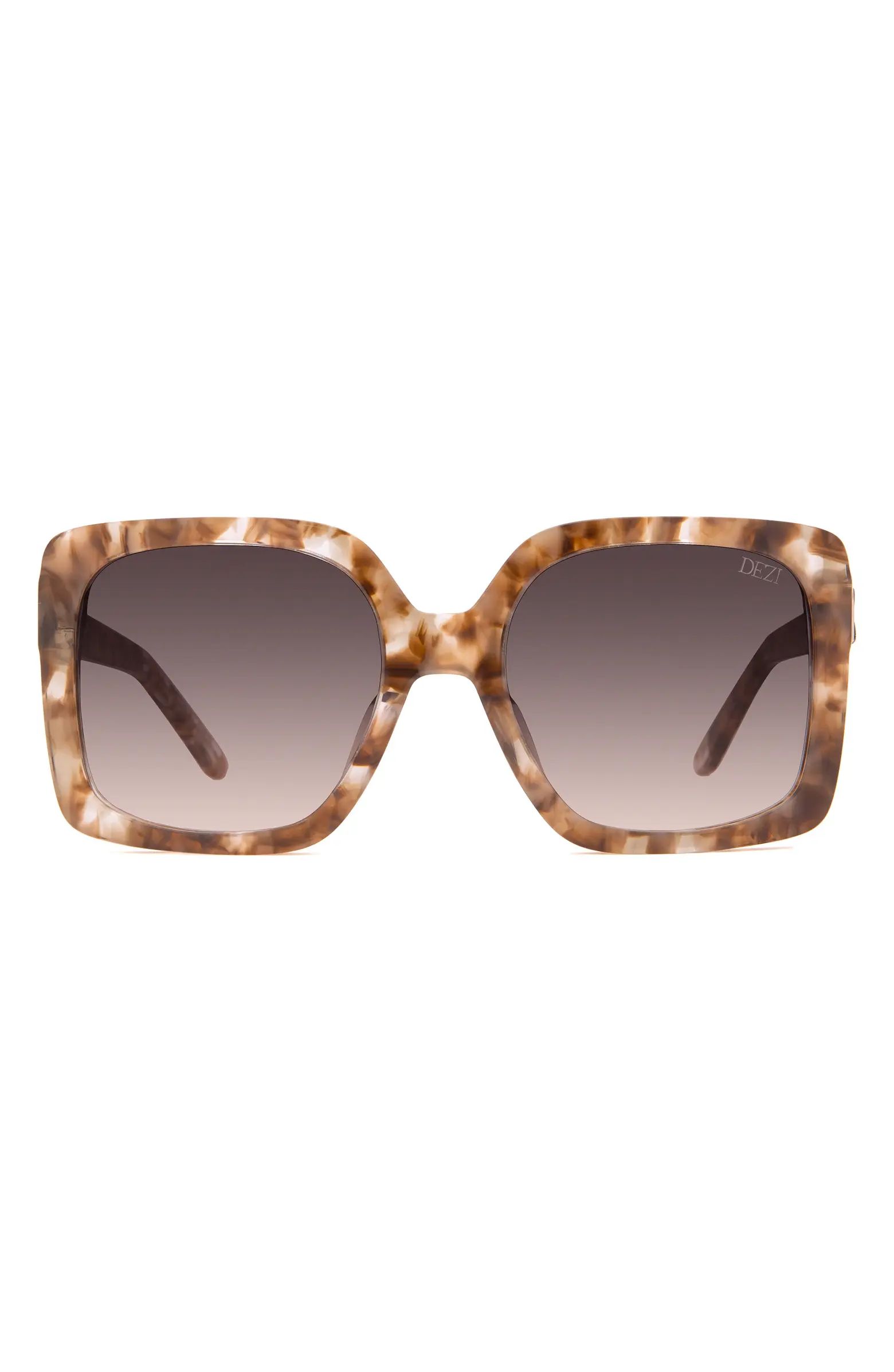 Harper 24mm Gradient Square Sunglasses | Nordstrom