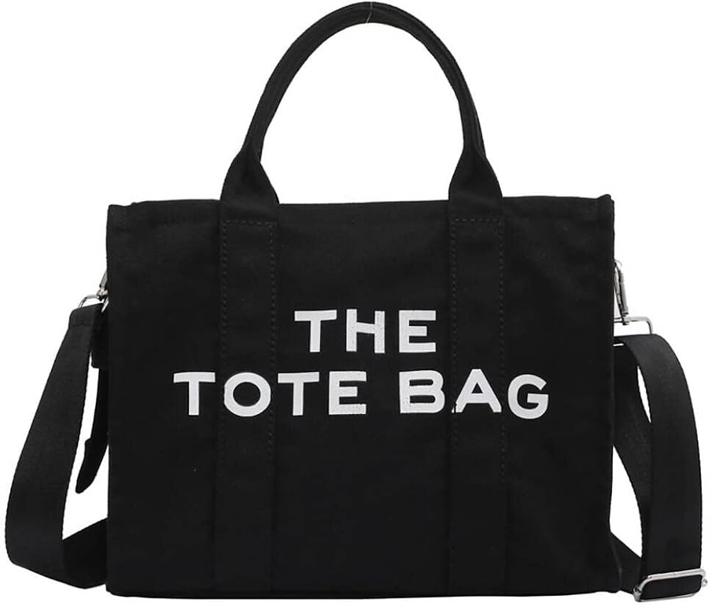 Rezido The Tote Bag for Women Crossbody Canvas Tote Bag Traveler Handbag Zipper Canvas Tote Bag | Amazon (US)