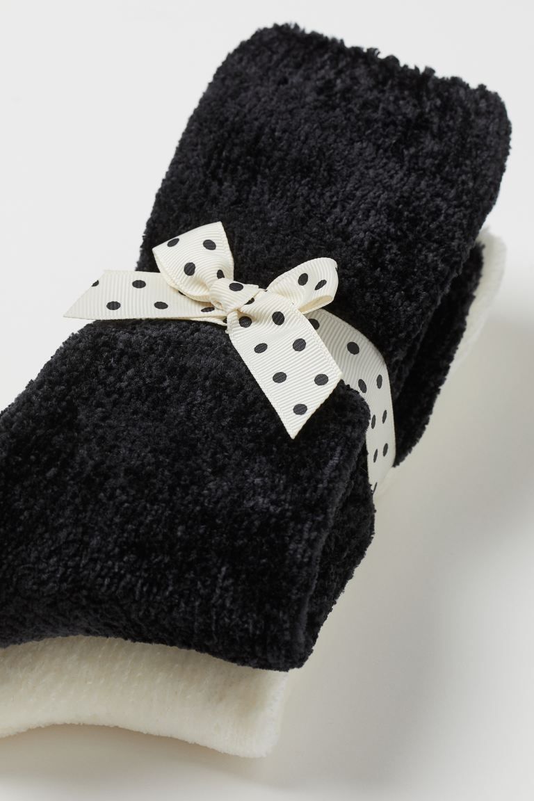 2-pack Chenille Socks | H&M (US + CA)