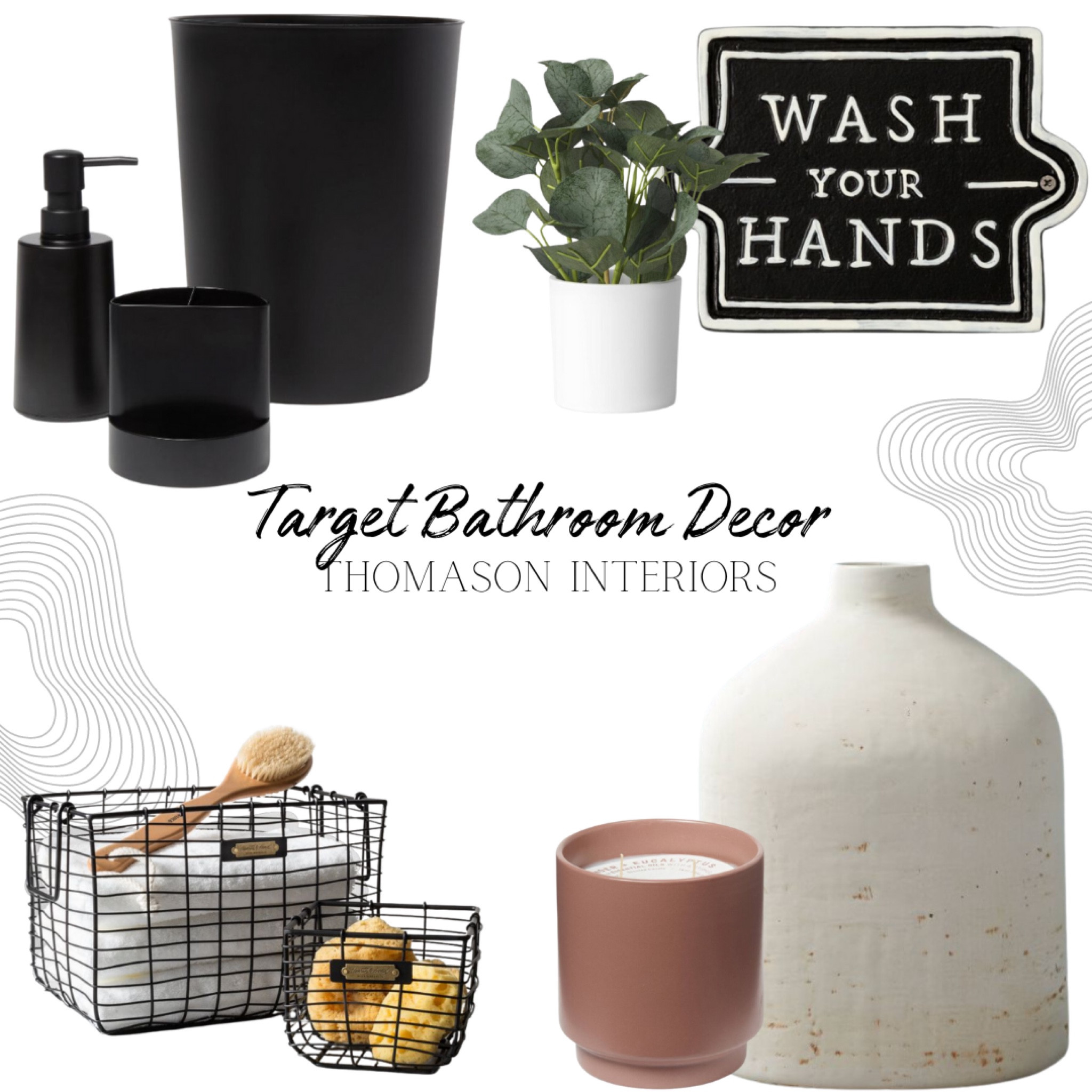 Here are some bathroom decor products that are both practical and nice to look at. 

#LTKunder50 #LTKstyletip #LTKhome
