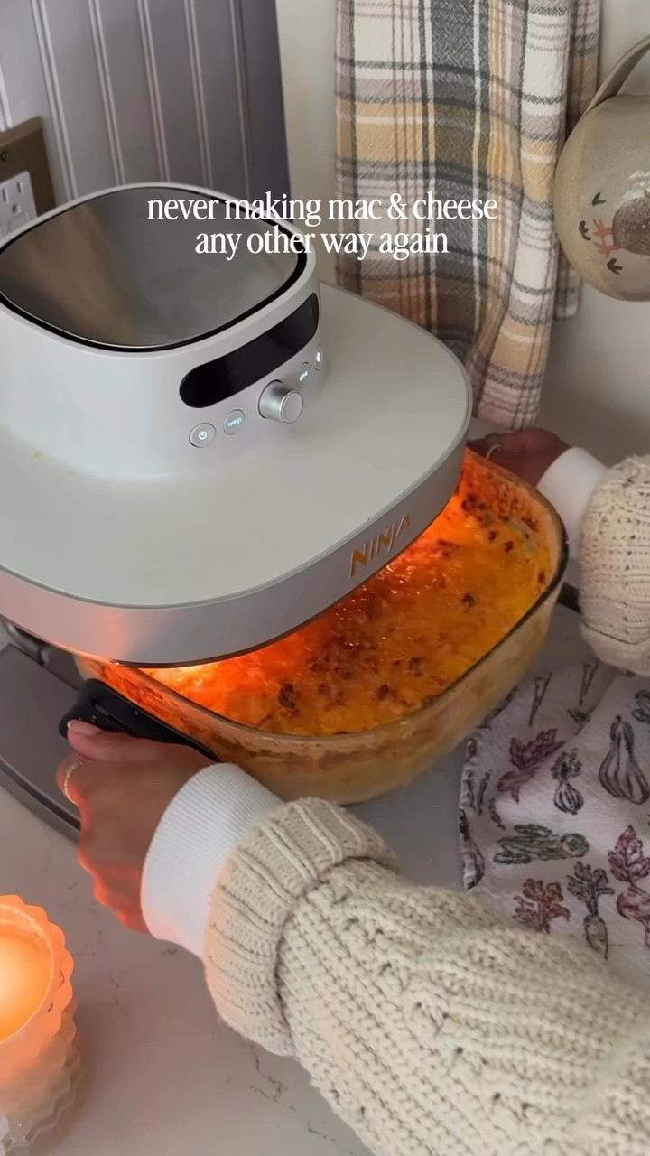 I’ve been considering a glass air fryer for a while now and finally pulled the trigger. Made the best mac & cheese ever & have been loving this Ninja Crispi 👩🏻‍🍳

Recipe in the comments! Inspired by @iramsfoodstory