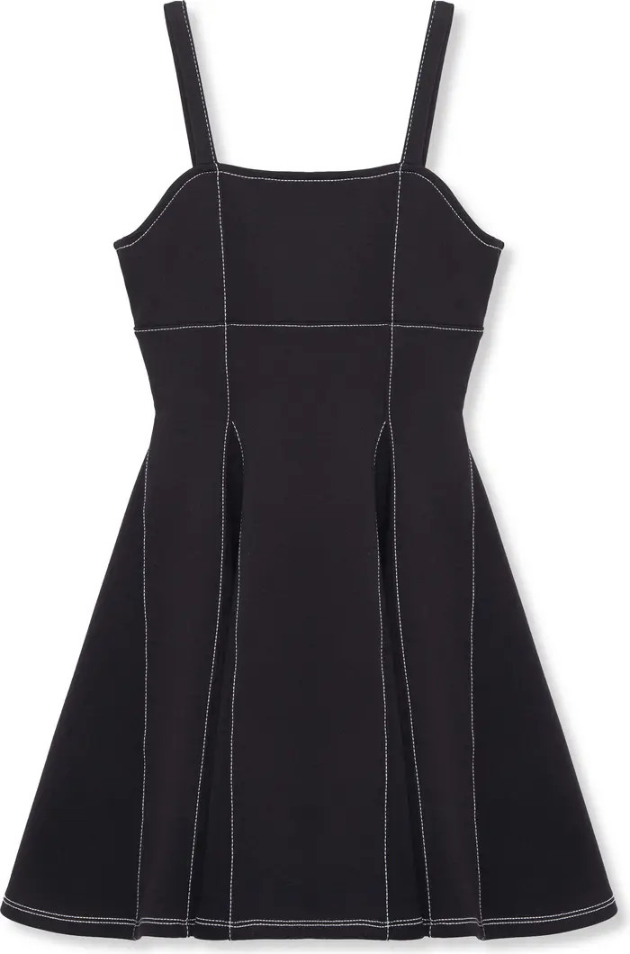 Kids' Contrast Stitch Dress | Nordstrom