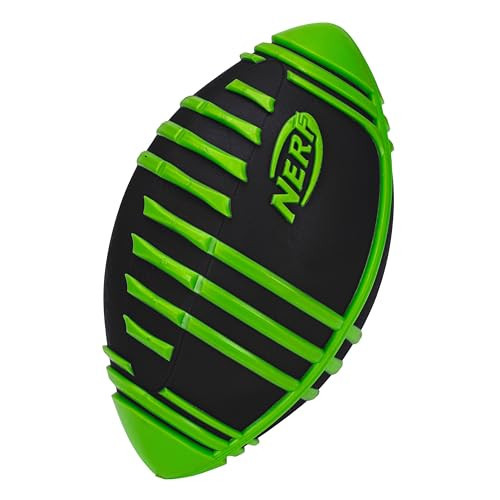 Nerf Weather Blitz Foam Football for All-Weather Play - Easy-to-Hold Grips – Great for Indoor and Outdoor Games - Green | Amazon (US)