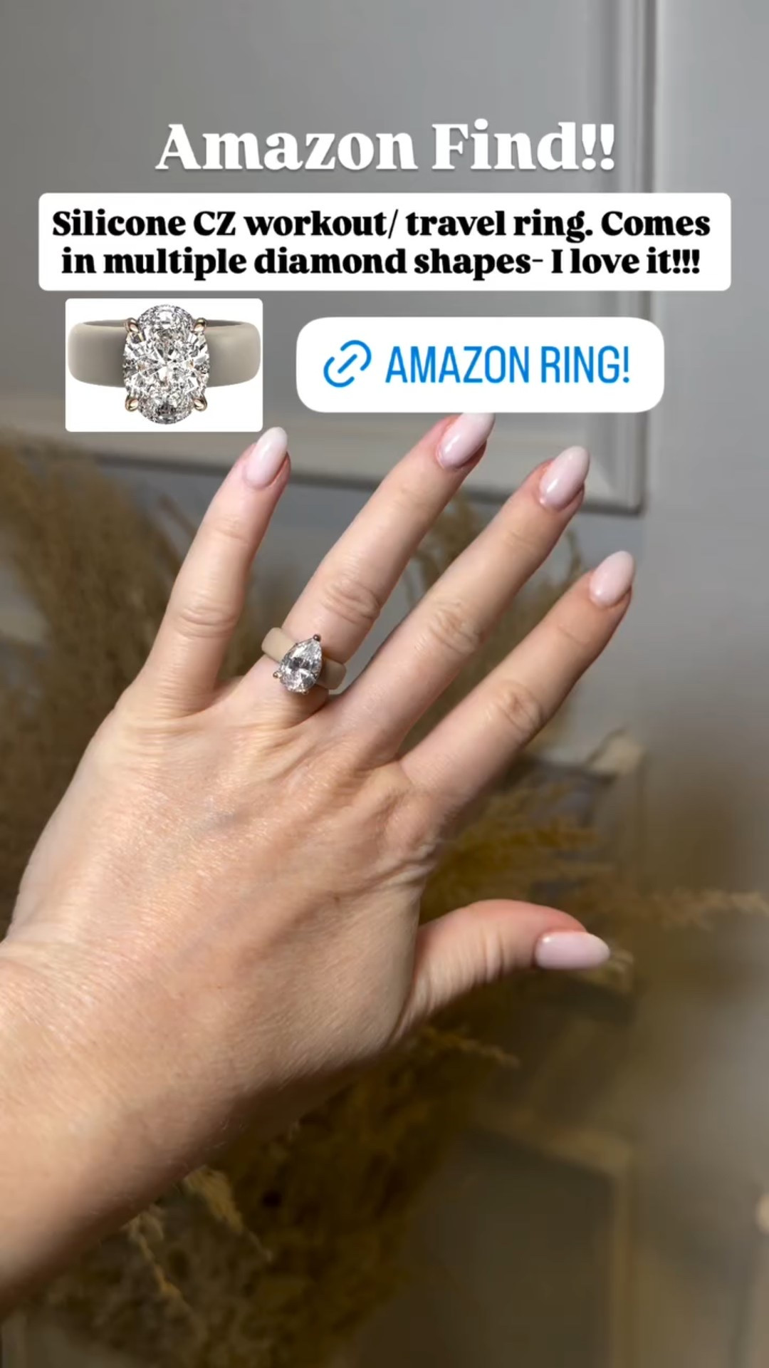 Love this ring from Amazon! Great for workouts and travel 🤍