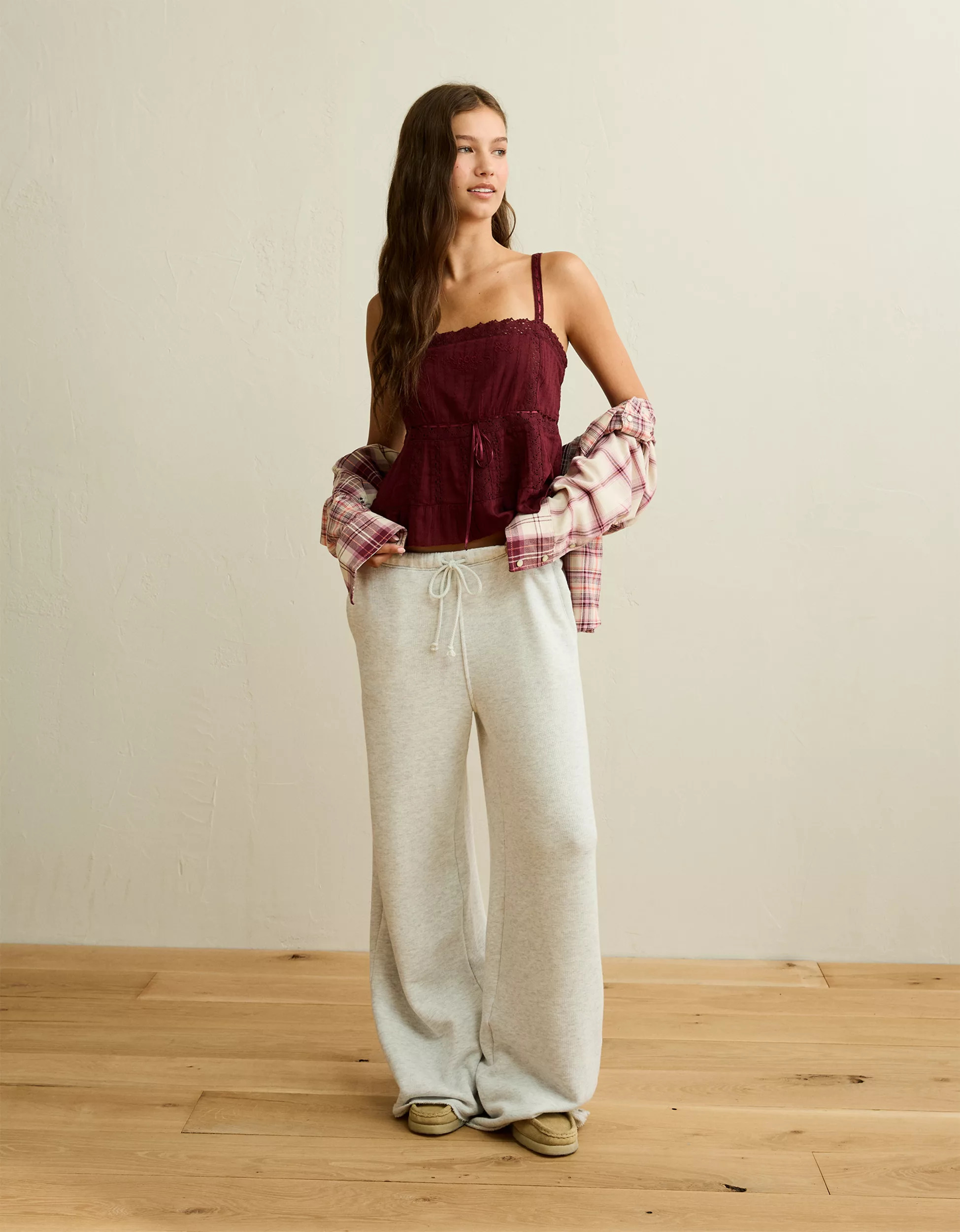 AE Lace-Trim Cami | American Eagle Outfitters (US & CA)