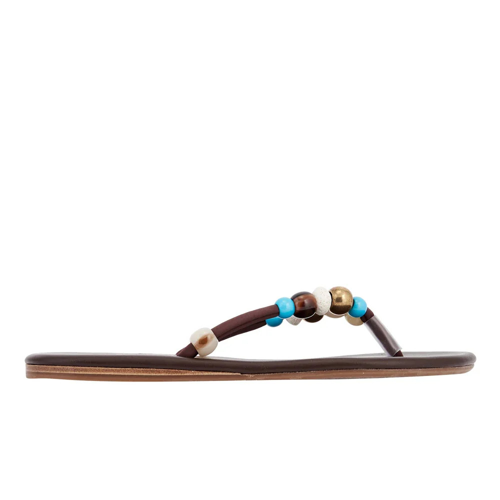 Saionara Beads Brown | Ancient Greek Sandals