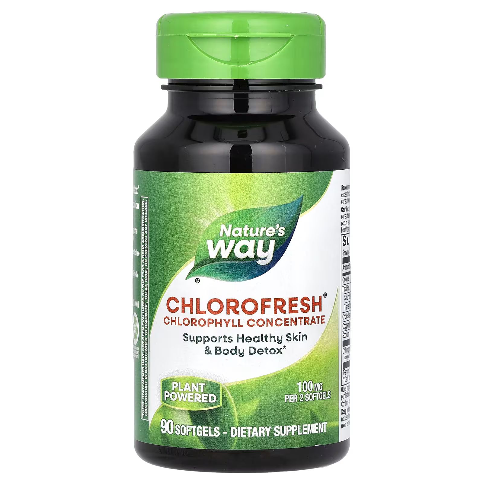 Chlorofresh, Chlorophyll Concentrate, 100 mg, 90 Softgels (50 mg per Softgel) | iHerb