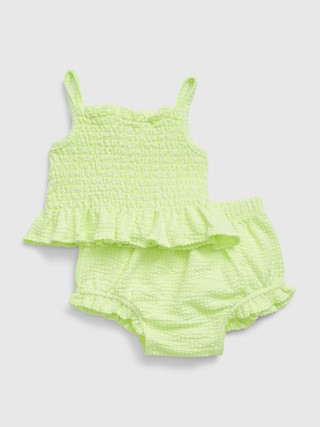 Baby Smocked 2-Piece Outfit Set | Gap (US)