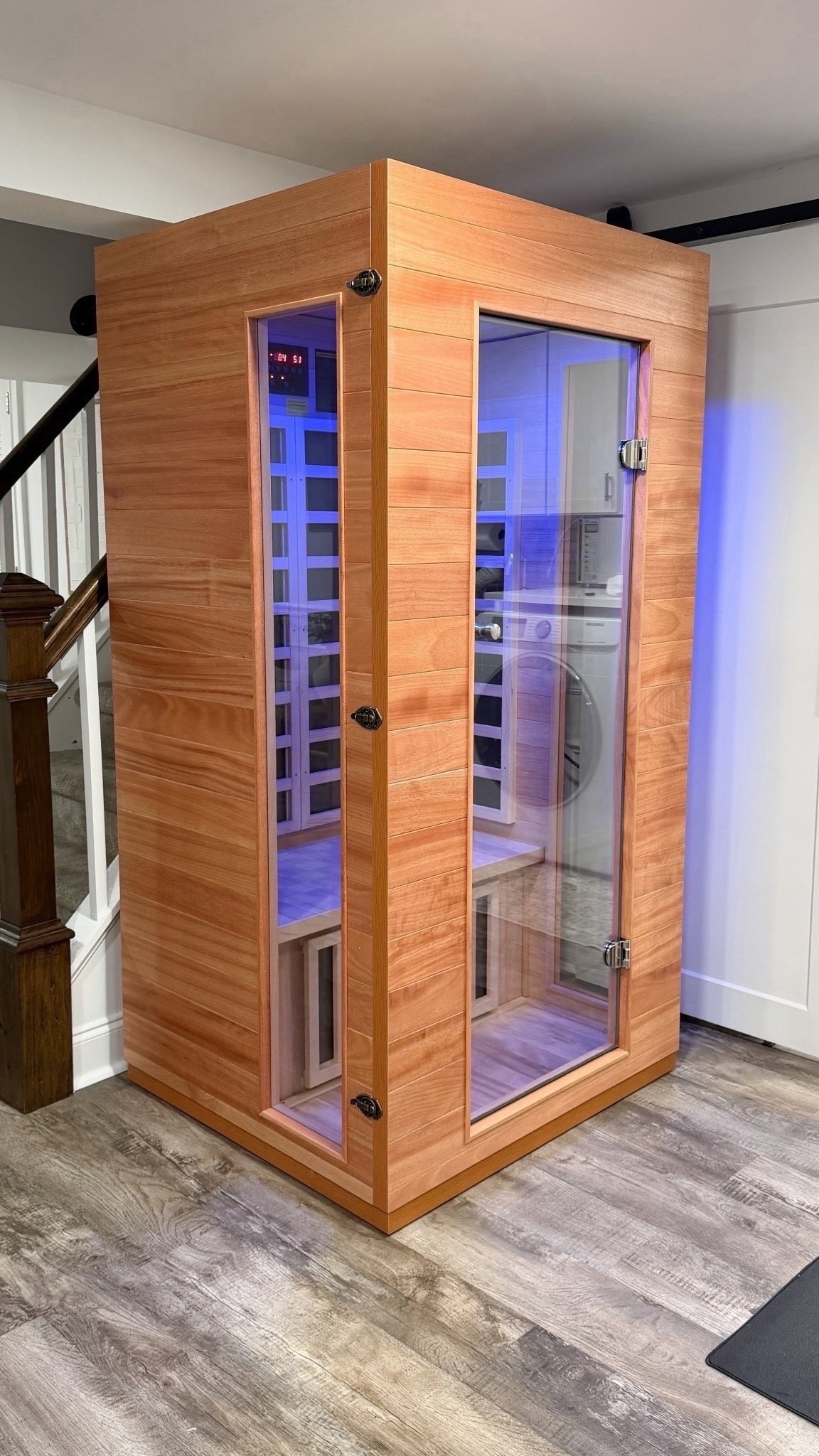 Scroll to shop! My most beloved home gym find. Such a great deal for a sauna ✨

#LTKHome #LTKActive #LTKSaleAlert