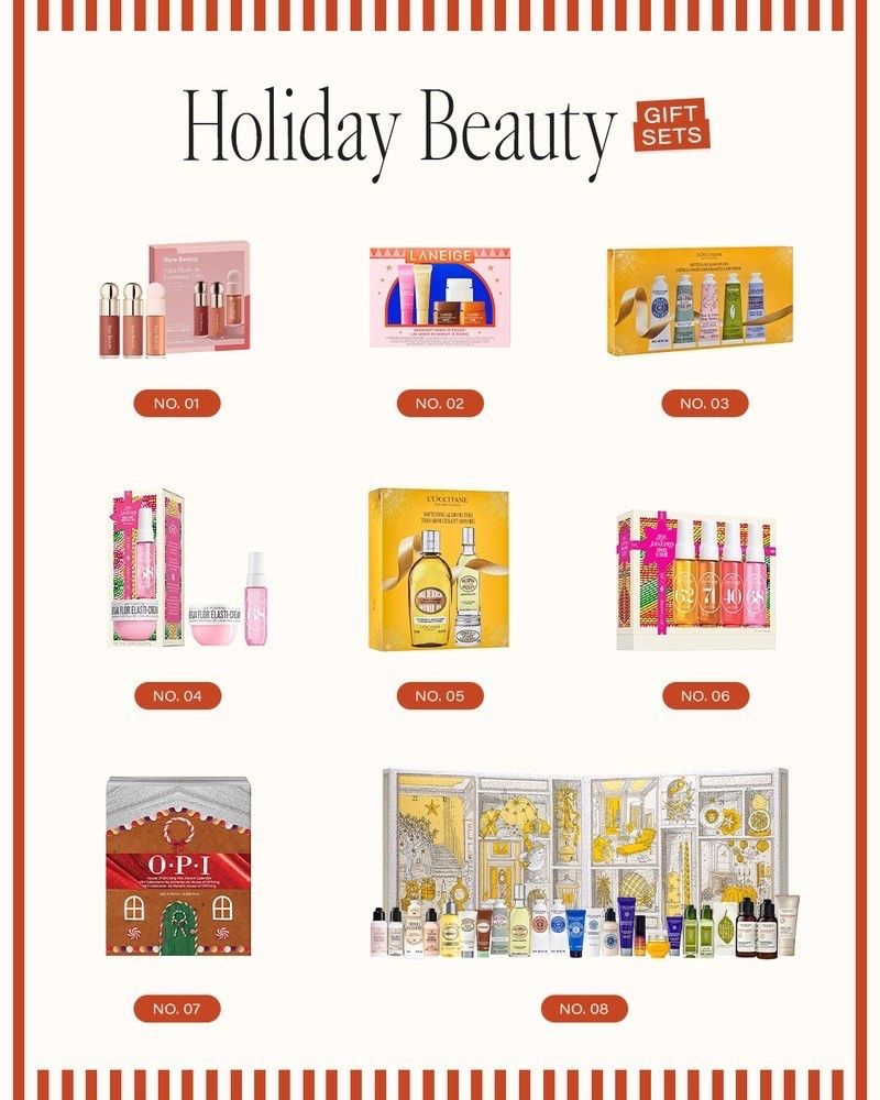 Get your holiday glow on with these beauty gift sets! #neatlyembellished #holidaybeauty #giftsets #amazon #amazonhaul #amazonfinds #amazonbeauty