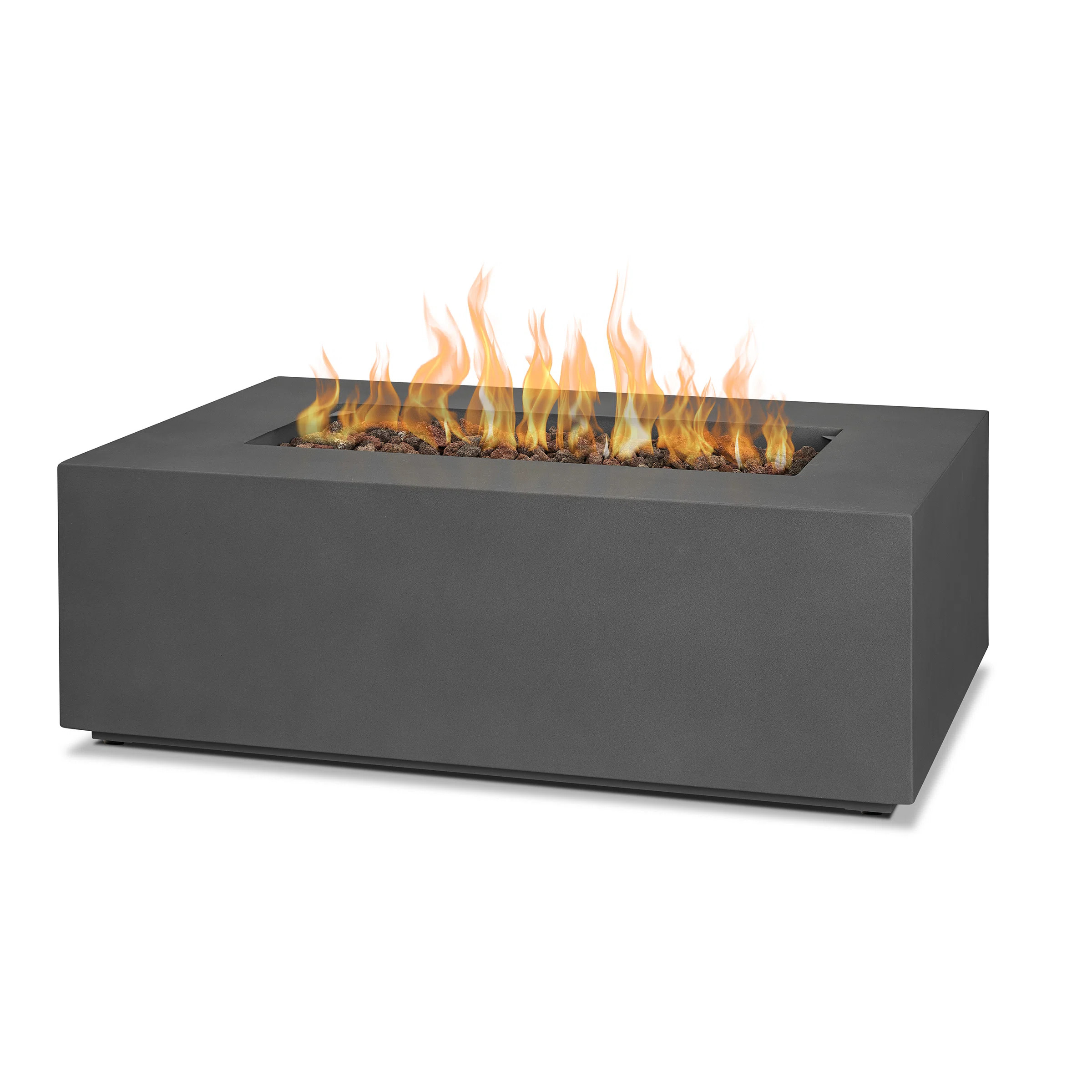 AEGEAN Propane / Natural Gas Outdoor Fire Pit Table | Wayfair North America