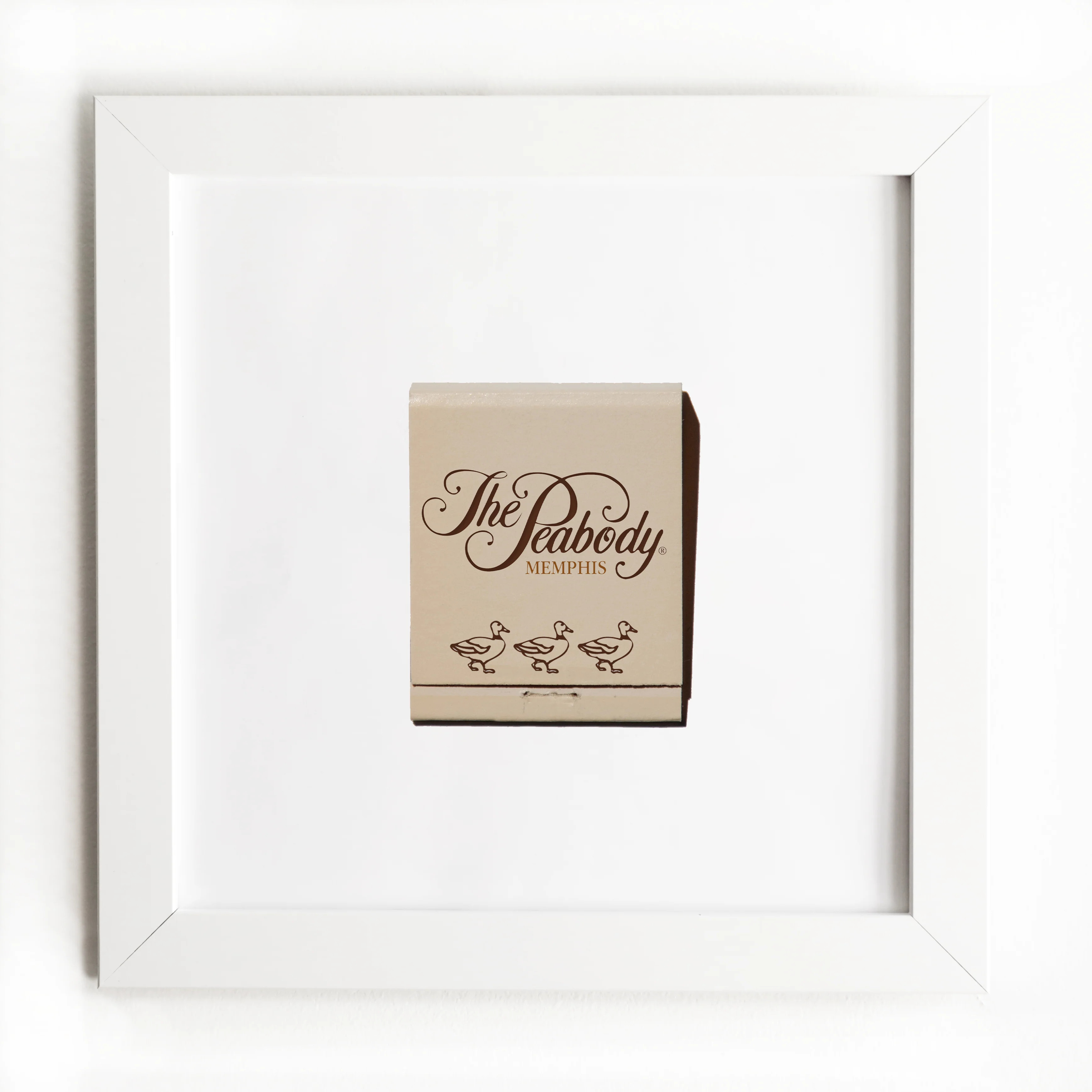 The Peabody Memphis - Framed Print Matchbook - Gift - Match South | Match South