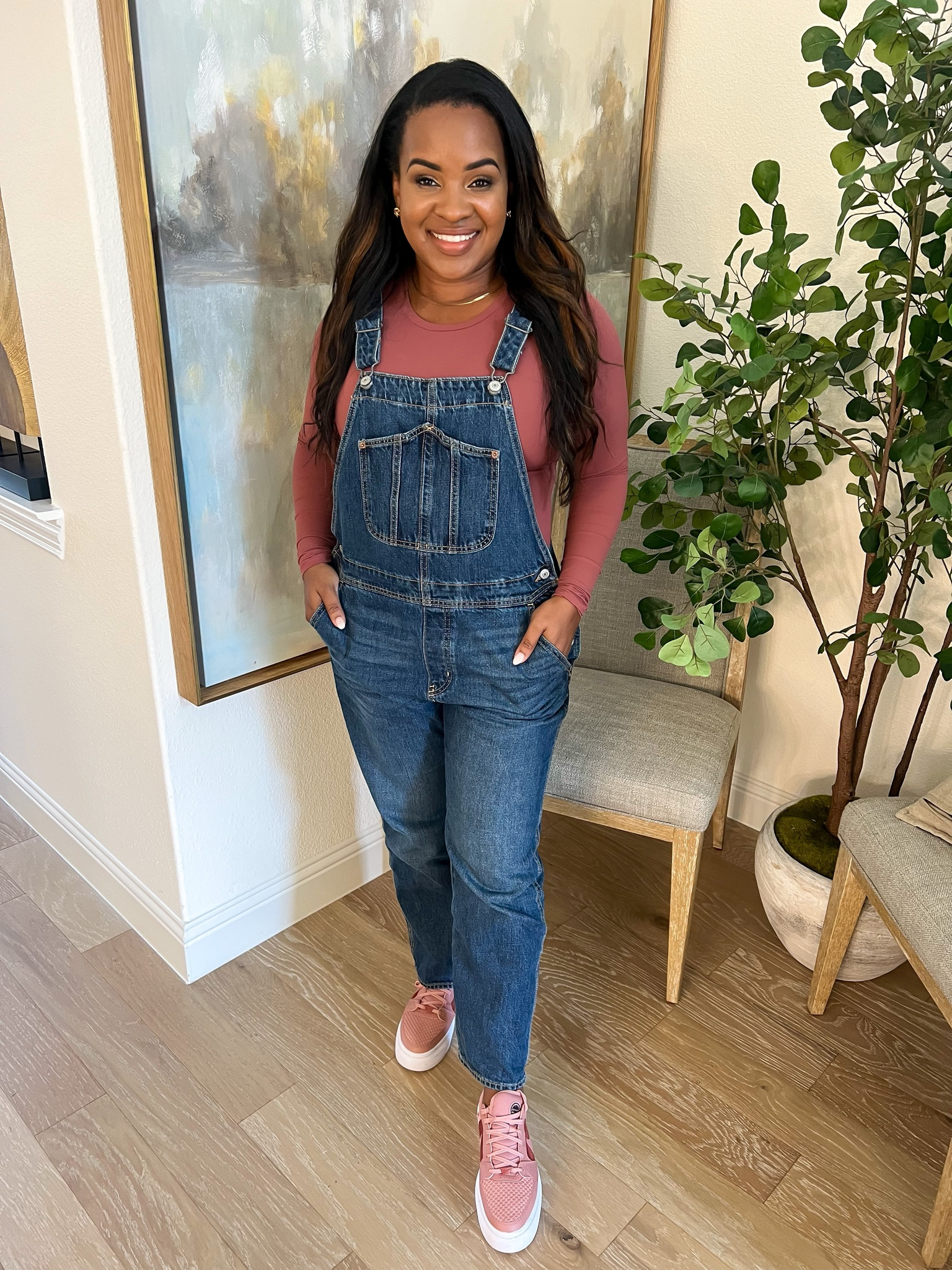 Cute and casual overall styling! My overalls are 50% off! 

Bodysuit - Size M
Overall - Size 12
Shoes - Size 8.5

#LTKfamily #LTKSeasonal #LTKstyletip