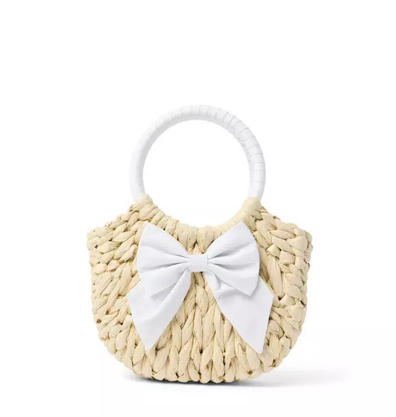Straw Bow Purse | Janie and Jack
