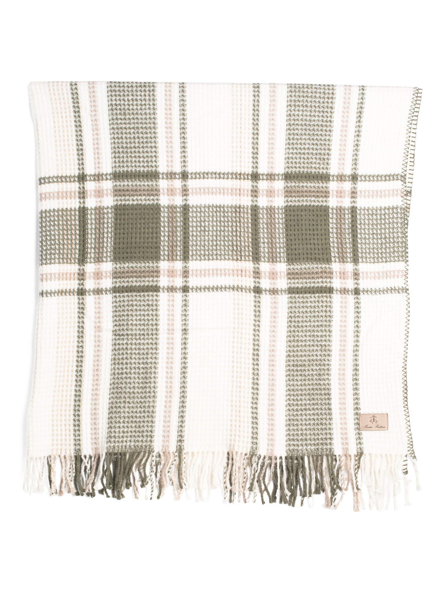57x77 Oversized Plaid Throw | Marshalls