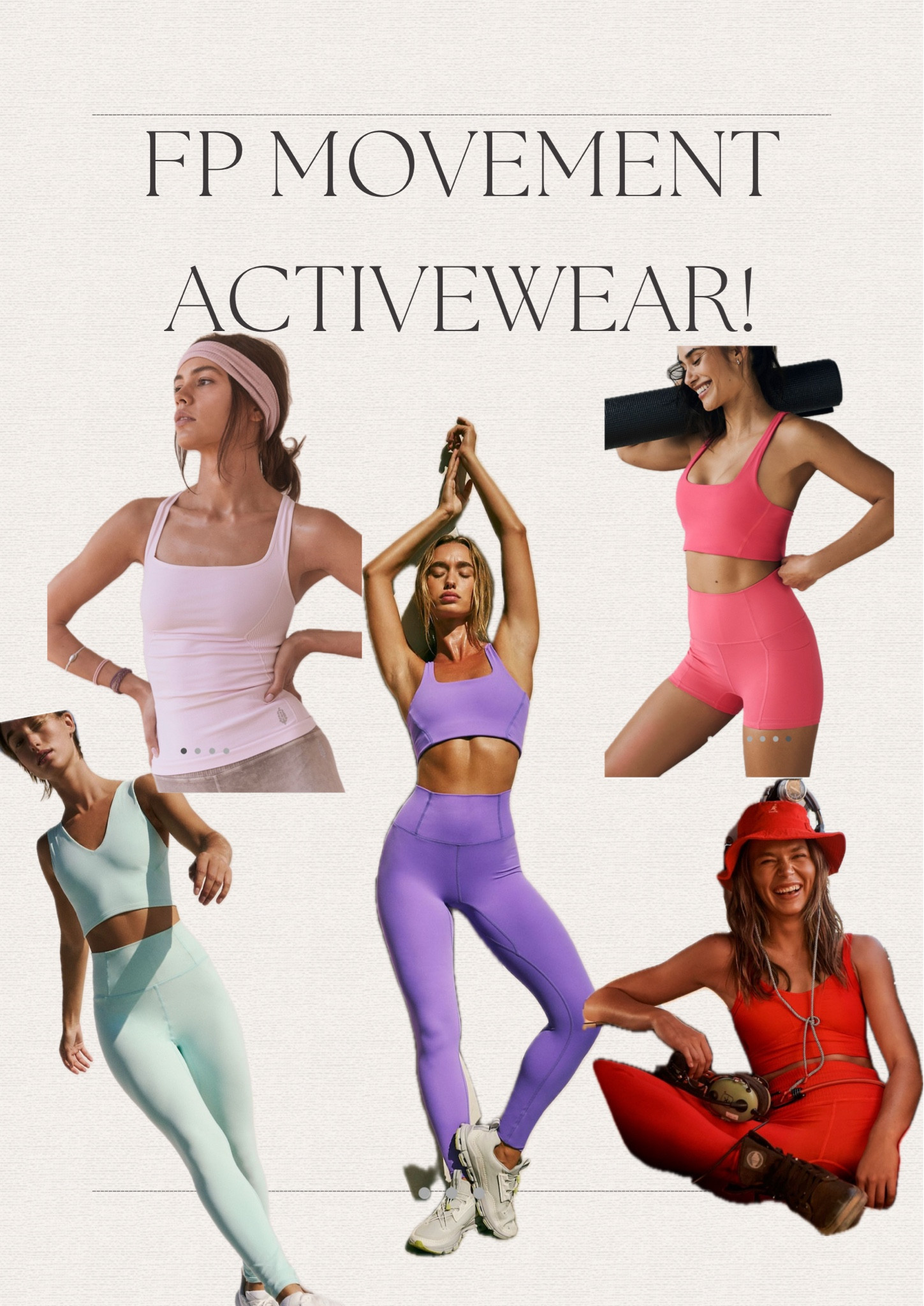 New fp movement colors for spring!

#LTKSeasonal #LTKfitness #LTKfindsunder100