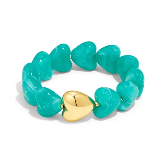 Chunky Multicolor Resin Bracelet for Women Y2K Acrylic Stretch Bangle Summer Beach Statement Jewe... | Walmart (US)
