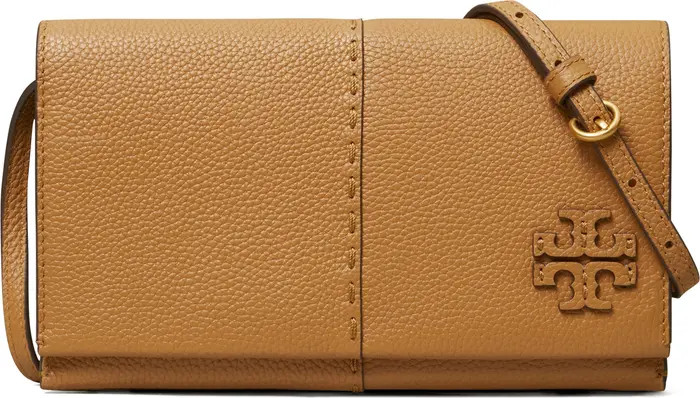 Tory Burch McGraw Leather Wallet Crossbody | Nordstrom | Nordstrom