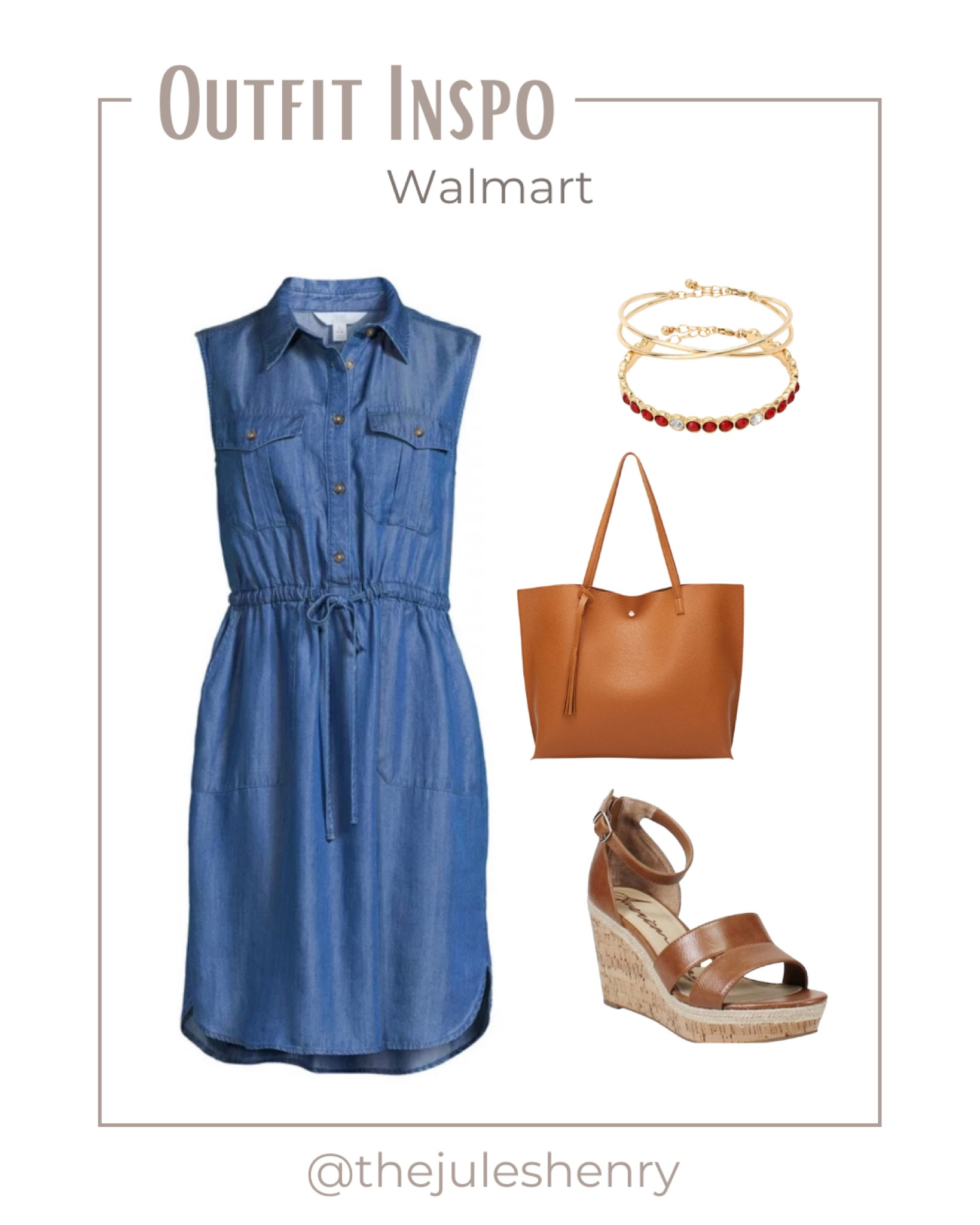 A little spring style that works in the office or at Sunday brunch. Shirt dresses are so versatile. And everything is under $100!

#shirtdress #walmartstyle #walmartfashion #springstyle #ootd #wedgesandal #totebag #affordablefashion

#LTKworkwear #LTKSeasonal #LTKunder100