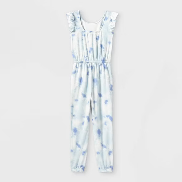 Girls' Printed Short Sleeve Jumpsuit - Cat & Jack™ | Target