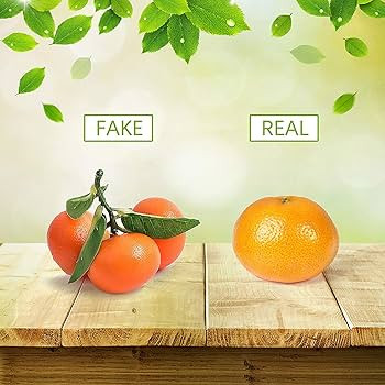 Fake Mini Tangerine Orange Artificial Fruit Simulation Fake Lifelike for Home Party Kitchen Festi... | Amazon (US)