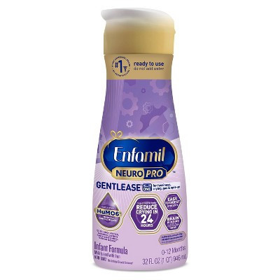 Enfamil Gentlease Ready To Feed Infant Formula Bottle - 32 fl oz | Target
