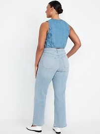 High-Waisted Wow Wide-Leg Jeans | Old Navy (US)