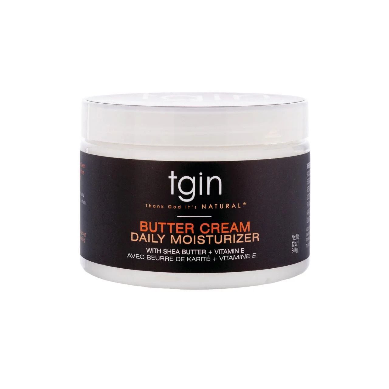 Thank God It's Natural (tgin) Butter Cream Daily Moisturizer for Natural Hair,  for Curly Hair 12... | Walmart (US)