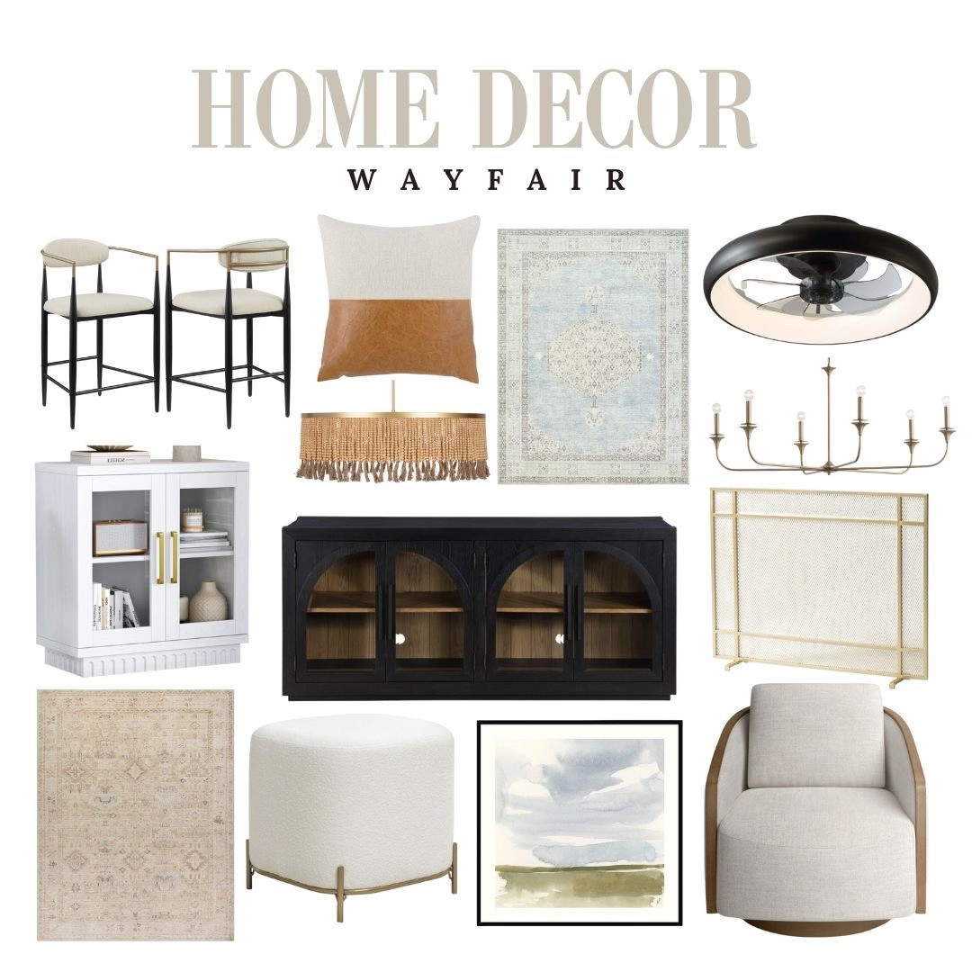 Wayfair home decor pieces straight from our home. Timeless, neutral finds that we use every day and that make a space feel warm, elevated, and functional for mom life.

#LTKmomlife #LTKHoliday #LTKOver40