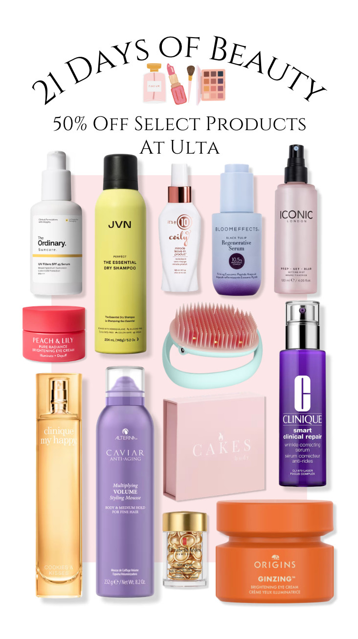 21 Days of Beauty is still going at Ulta! Don't miss out on some incredible sales 

 #LTKSaleAlert #LTKBeauty