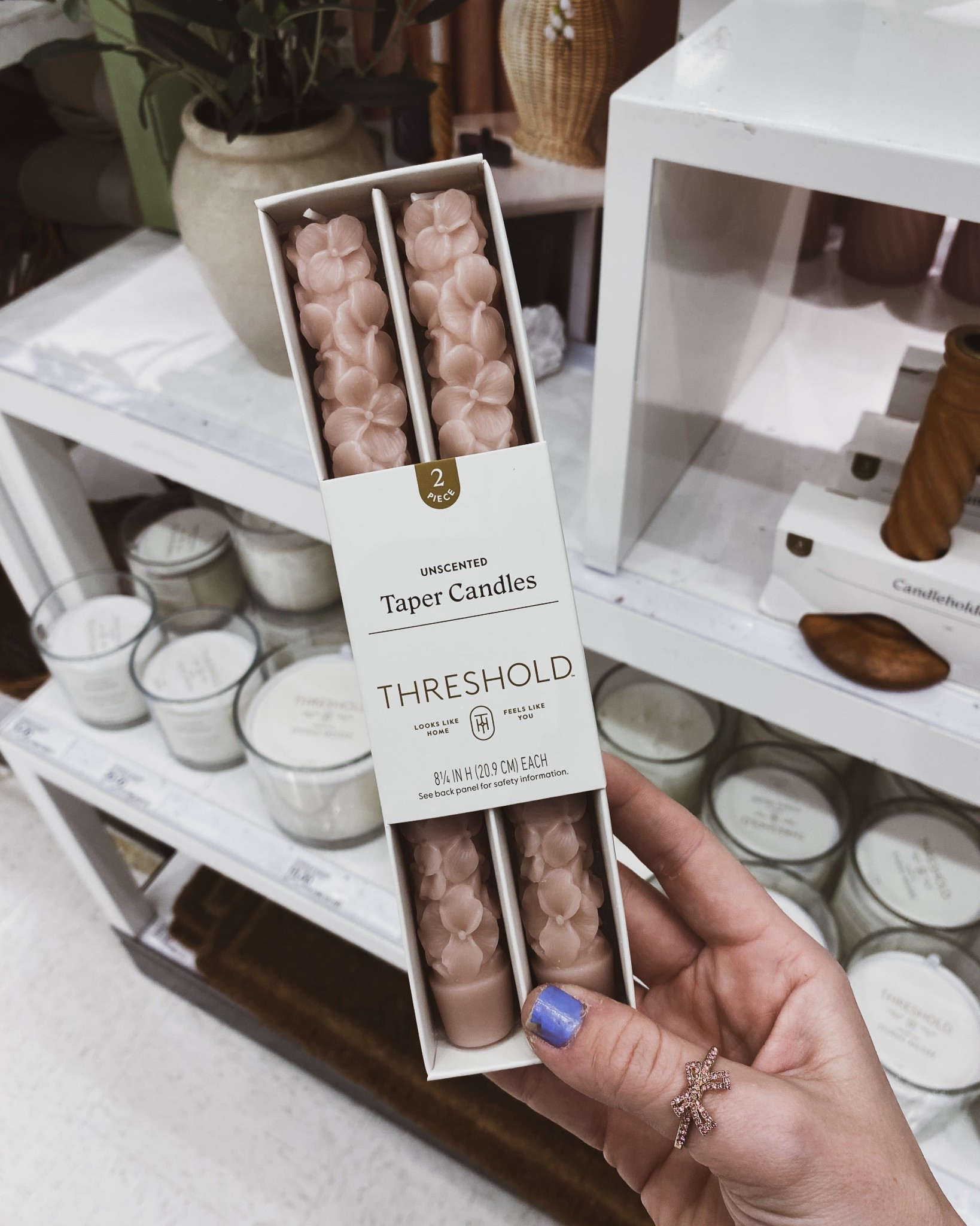 The most gorgeous neutral pink taper candles from Target. 💕

#LTKHome #LTKFindsUnder50 #LTKSeasonal