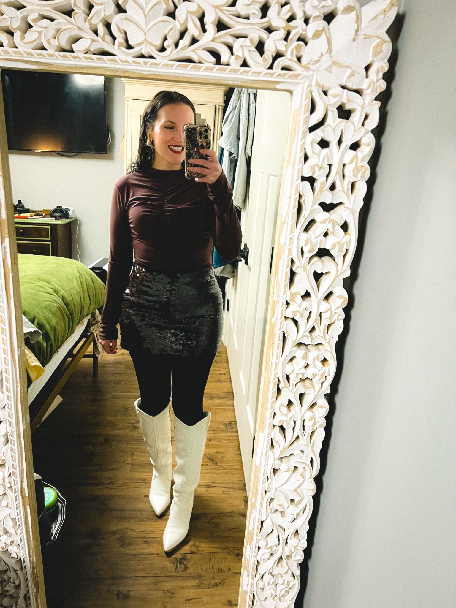 The whole fit!!! 
#datenightoutfit #birthdayoutfit

#LTKValentine #LTKootd #LTKPetite